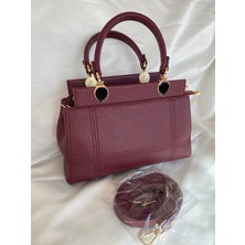 İndigo Konsept Luna Çift Gözlü Zarif Tasarımlı Uzun Askılı El ve Omuz Kadın Çantası