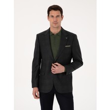 Cacharel Erkek Yeşil Slim Fit Ceket 50310785-VR054