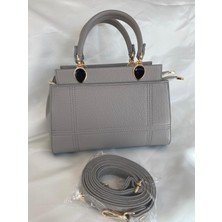 İndigo Konsept Luna Çift Gözlü Zarif Tasarımlı Uzun Askılı El ve Omuz Kadın Çantası