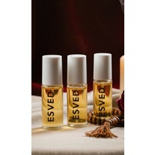 JUNIBELIW 3lü Set Alkolsüz Hac ve Umre Kokuları Kabe Örtüsü Ravza ve Makamı Ibrahim Kokusu Parfüm Esansı 3X5ML