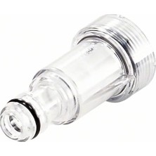 MarkEntegra Home And Garden Yüksek Basınçlı Yıkama Makineleri ile Uyumlu Su Filtresi, Şeffaf