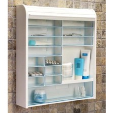 Çok Amaçlı Kilitli Ecza ve Banyo Dolabı, Primanova 092