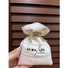 Aurolin Keten Kese Içerisinde Tütsü Için Kaya Tuzu 250 gr