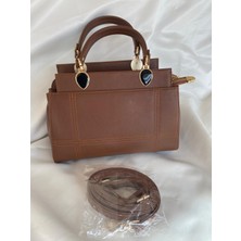 İndigo Konsept Luna Çift Gözlü Zarif Tasarımlı Uzun Askılı El ve Omuz Kadın Çantası