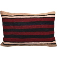 Kilim Antik El Dokuma Dekoratif Kilim Kırlent Yastık Kılıfı 1398 - Yeni - Çok Renkli