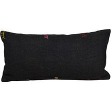 Kilim Antik El Dokuma Dekoratif Lumbar Kilim Kırlent Yastık Kılıfı 1352 - Yeni - Çok Renkli