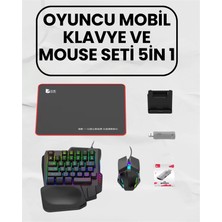 Belle Fusion Bfs Bluetooth 5.3 Bağlantılı Mobil Oyun Dönüştürücü Set – Klavye + Mouse + Adaptör