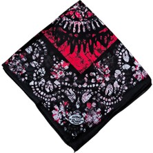 Akbal Saf pamuk Eşarp Kırmızı