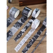 ÖZ OFİS 10 Adet Cute Washi Tape Bant Seti Renkli Kırtasiye Ürünleri ile Eğlenceli Tasarımlar