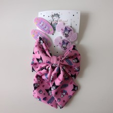 Masal Gurumi Kurumi Karakterli Kız Çocuk Toka Seti