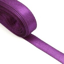 BenimMarifetlerim Mürdüm Saten Kurdele 4 cm 10 Metre
