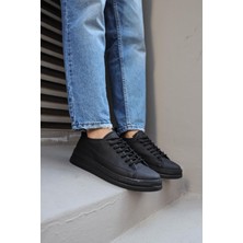 LTG Nova Sneakers Ayakkabı Siyah (Siyah Taban)