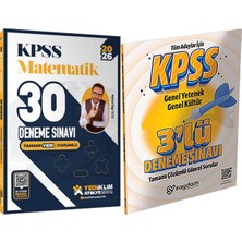 Yediiklim Yayınları 2026 Kpss Atölye Serisi Matematik 30 Deneme Sınavı - 3 Deneme