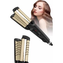 Belle Fusion Bfs Profesyonel Seramik Kaplama Saç Şekillendirici Wag Maşa Isı Ayarlı