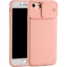 SHC4200 Iphone Se3-Se2 Iphone 8-7 Kılıf Kamera Kapatan Koruyucu Sürgülü KILIF-(5775)