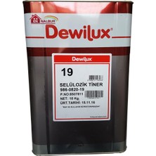 Bilfold Dewilüx Selülozik Tiner 10 kg (12 Litre)