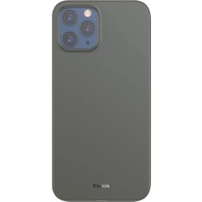 SHC4200 Wing Case Iphone 12 6.1 Kılıf Ince Lux Mat Şeffaf KILIF-(5775)