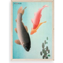 Soi Home Ohara Koson Ahşap Çerçeveli Tablo