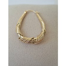 Loren Design Loren Desıgn Xuping Gold Renk Küpe – Günlük ve Şık Tasarım