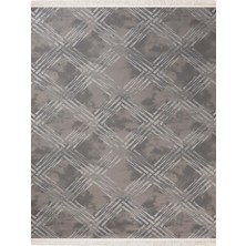 Nexus Halı Hanzade 3120 Gri Serisi Triko Akrilik Salon Oturma Yatak Odası Halısı