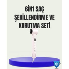 Epilons Çok Fonksiyonlu 6 Başlıklı Saç Kurutma Ve Şekillendirme Seti