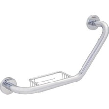 Hafele Açılı Tutamak 440MM Parlak Krom Paslanmaz