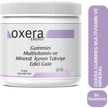 Oxera Energy Gummies Multivitamin – 9 Vitamin & 3 Mineral 60 Çiğnenebilir