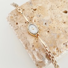 Vesce Atelier Sima Gold Saat Beyaz