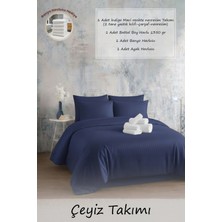 Moon Secret %100 Saten Premium Nevresim ve Havlu Seti 12 Farklı Renk Seçeneği 4 Parça Set 1