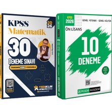 Yediiklim Yayınları 2026 Kpss Atölye Serisi Matematik 30 Deneme Sınavı - 2026 Kpss Ön Lisans Çözümlü 10 Deneme