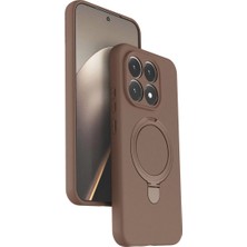 LTG Nova Xiaomi Mi 15T Regal Magsafe Standlı Kapak - Çöl Titanyum