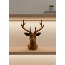 Epilons Dekoratif Kahverengi Geyik Biblo Salon Ve Raf Dekoru