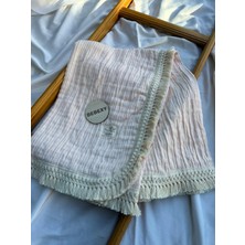 bebexy Pamuklu Duster Battaniye Pembe