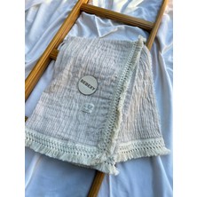 bebexy Pamuklu Duster Battaniye Bej