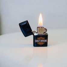 STR Zippo Tarzı Benzinli Çakmak Harley Davidson