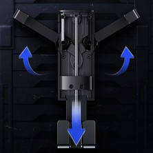 SHC4200 Usams US-ZJ058 Geri Çekilebilir Gravity Araç Tutucu 7.0 Inch Kadar UYUMLU-(5775)