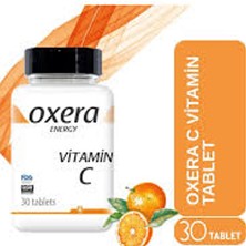 Oxera Energy Oxera C Vitamini 500 Mg – 30 Tablet – Güçlü Bağışıklık Desteği
