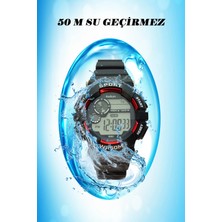 Rodium Çocuk Kol Saati Dijital Su Geçirmez 15046 Siyah