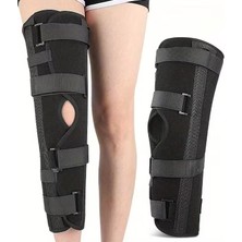 Snowtekss 1 Adet Ayarlanabilir Diz ve Bacak Stabilizatörü - Alüminyum Plaka Destekli, Bağ ve Menisküs Stabilizatörü,