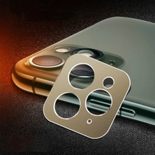 Nilavia Iphone 11 Pro -11 Pro Max 3D Metal Kamera Koruyucu Metal LENS-(5775) - AL002A-61DCC7