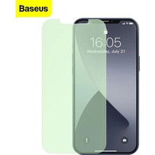 Nilavia Baseus  Iphone 12/ 12 Pro 6.1 0.30MM Full Tempered Cam Ekran Koruyucu 2set Anti-Blu - AL002A-61A8I