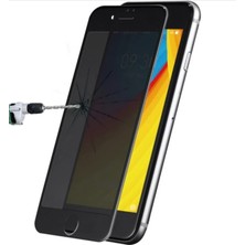 Nilavia iPhone Se3-Se2 Iphone 8-7 3D Full Privacy Gizlilik Kırılmaz Cam Ekran Koruyucu-(5 - AL002A-61BFK