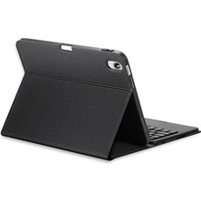 Nilavia Dux Ducis iPad 10 (2022) Tk Series Kablosuz Bluetooth Klavye Touchpad KILIF-(5775) - AL002A-61ET7