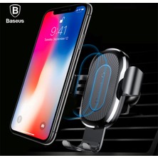 Nilavia Baseus Wxyl-01 Araç Içi Telefon Tutucu ve Kablosuz Şarj ALETI-(5775) - AL002A-61BLD5