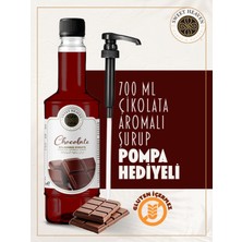 Sweet Heaven Çikolata Aromalı Kahve Şurubu 700ML Pompa Hediye