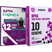 Yediiklim Yayınları 2026 Kpss Atölye Serisi Coğrafya Seizma 12 Deneme - 2026 Kpss Ortaöğretim Çözümlü 10 Deneme
