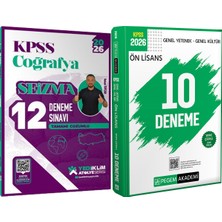 Yediiklim Yayınları 2026 Kpss Atölye Serisi Coğrafya Seizma 12 Deneme - 2026 Kpss Ön Lisans Çözümlü 10 Deneme