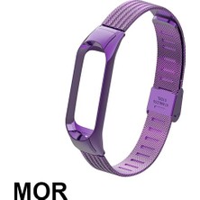 Beta Moda Hub Lüx Xiaomi Mi Band 3 Akıllı Saat Çelik Toka Kayış KORDON-(5775)