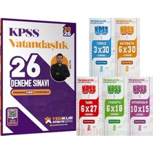 Yediiklim Yayınları 2026 Kpss Atölye Serisi Vatandaşlık 26 Deneme - 5 Ders 31 Deneme