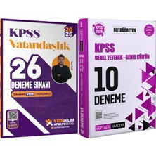 Yediiklim Yayınları 2026 Kpss Atölye Serisi Vatandaşlık 26 Deneme - 2026 Kpss Ortaöğretim Çözümlü 10 Deneme